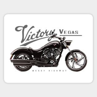 Victory Vegas 8-Ball 15 black, sl Magnet